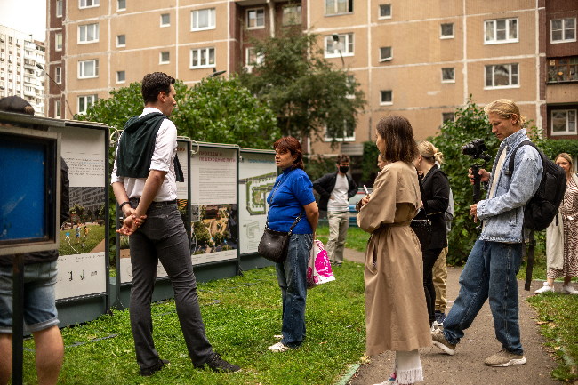 В Москве представили концепции благоустройства дворов, созданные по технологии соучаствующего проектирования