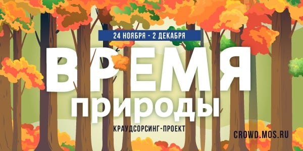 Жители Ново-Переделкина приглашаются к участию в проекте «Время природы»