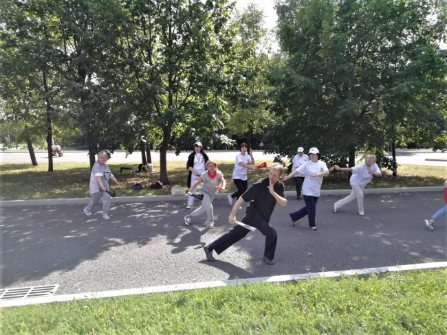 Участники «Московского долголетия» приняли участие в фестивале «Спорт как искусство»